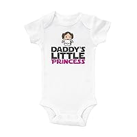 Baffle Baby Girl Onesie, DADDY'S LIL PRINCESS, Unisex Baby Clothes, Princess Leia Onesie, Kids Outfit, Infant One Piece