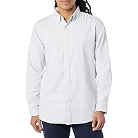 Amazon Essentials Men's Slim-Fit Long-Sleeve Stretch Oxford Shirt