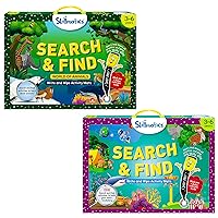 Skillmatics Search & Find Animals and Search & Find Bundle, Educational Game, Perfect for Kids, Toddlers Who Love Toys, Art and Craft Activities, Gifts for Girls and Boys Ages 3, 4, 5, 6