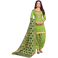 Indian Pakistani Shalwar Kameez Modal Silk With Gota Work Banarasi Silk Dupatta Patiyala