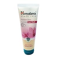 Himalaya Radiant Glow Fairness Face Wash for Clear, Glowing Skin, and Pore Minimizer for Even Skin Tone 3.38 oz, 2 Pack