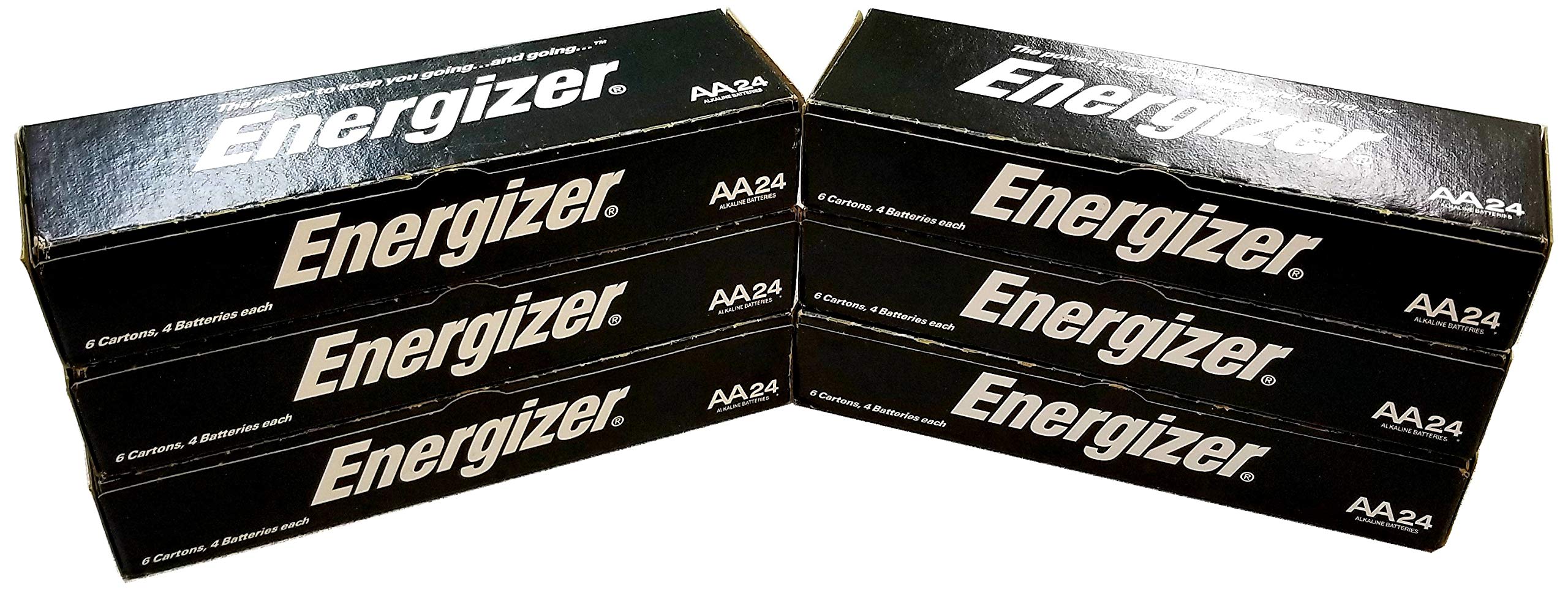 Energizer AA Max Alkaline E91 Batteries Made in USA - Expiration 12/2024 or Later - 144 Count (144)