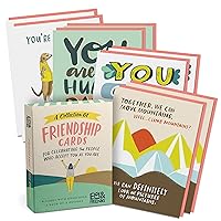 Em & Friends Friendship and Encouragement Cards, Box of 8 Assorted