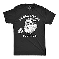 Crazy Dog Mens T Shirts Sarcastic Humor Christmas Offensive Joke Tees for Holiday Parties