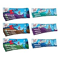 CLIF Kid Zbar and Zbar Protein - Variety Pack - Whole Grain Snack Bars - Made with Organic Oats - Non-GMO - 1.27 oz. (16 Count)