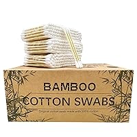 Wooden Cotton Swabs 1200ct /Double Tipped Bamboo Cotton Buds