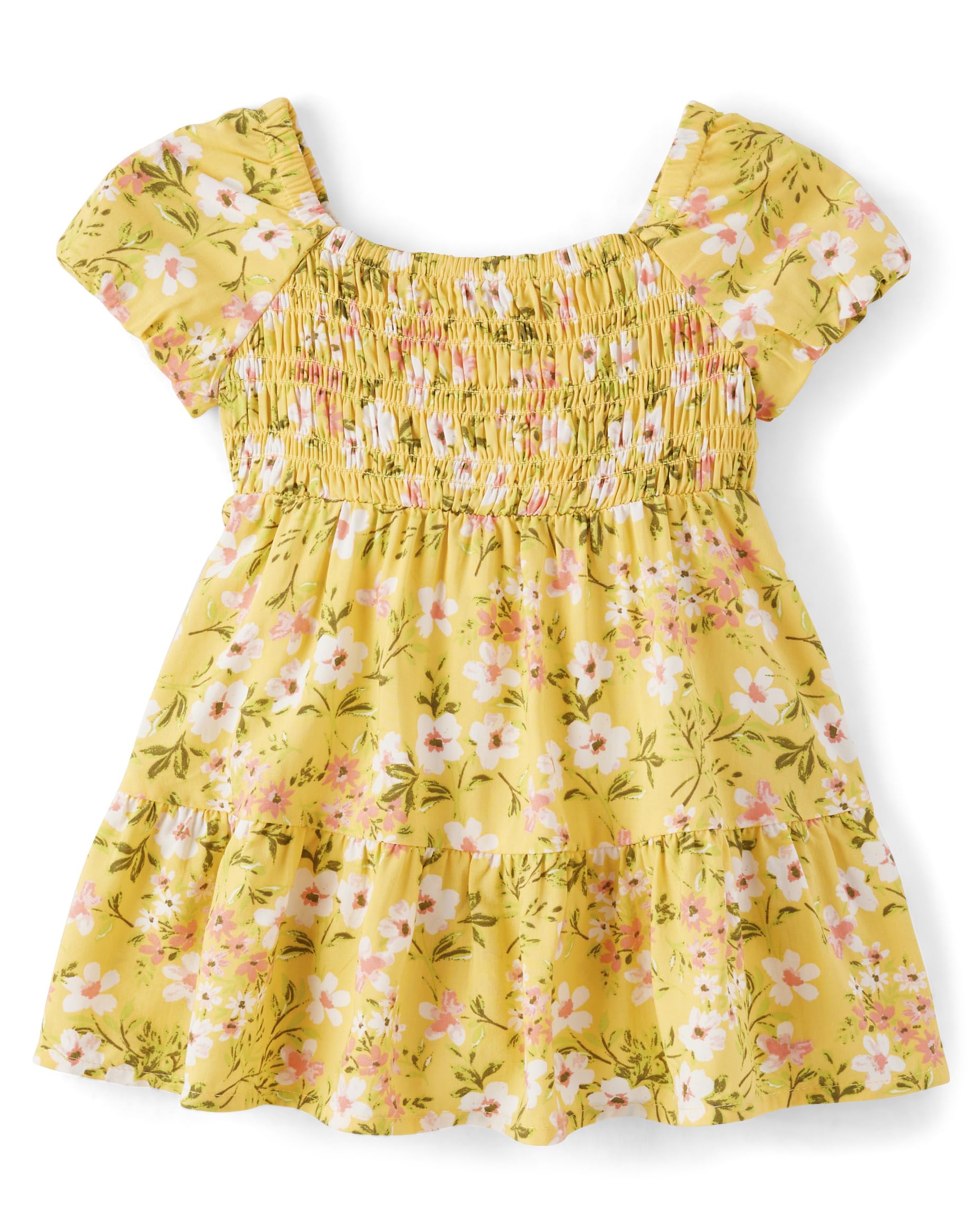 The Children's Place Baby Girls' One Size and Toddler Short Sleeve Dressy Special Occasion Dresses