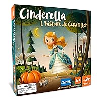 Foxmind Games: Cinderella, a Cooperative Memory Fairytale, Brothers Grimm Princess, up to 4 Players, 4 and up.