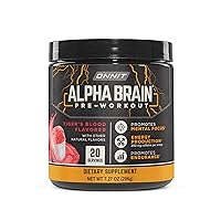 ONNIT Alpha Brain Pre-Workout - Tiger's Blood (20 Serving Tub)