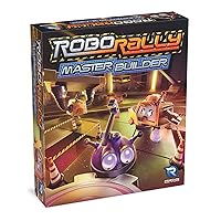 Renegade Game Studios: Robo Rally - Master Builder Expansion - Strategy Programmed Movement Board Game, New Grids, Ages 12+, 2-6 Players, 45-90 Min