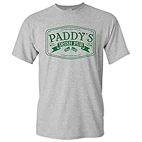Paddy's Irish Pub - Funny St Patricks Day Shamrock Drinking T Shirt