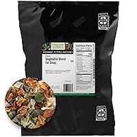 Frontier Deluxe Vegetable Soup, 1-Pound, Mixed Dried Vegetables For Soup, Stew, Stir Fry, Onion, Carrots, Peas & Potatoes