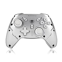 Machenike G5 Pro Tri-mode Switch Controller, USB/Bluetooth 5.0/2.4G, with Programmable Button, Joystick, Hall Trigger, Kailh Micro Switches, Switch Remote Gamepad for PC, NS, iOS, Android, TV box