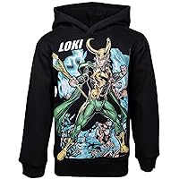 Marvel Eternals Shang-Chi and the Legend of the Ten Rings Shang-Chi Loki Fleece Pullover Hoodie Little Kid to Big Kid