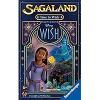 Ravensburger 22649 - Disney Wish Sagaland: Time to Wish - Mitbringspiel für 2-4 Player ab 6 Years mit den beliebten Charakteren aus dem Kinofilm Disney Wish: Time to Wish