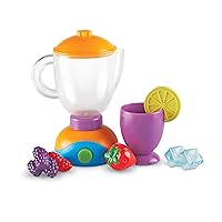 Learning Resources New Sprouts Smoothie Maker!, Pretend Mixer for Kids, Kitchen Toys for Kids, Play Food, 9 Pieces, Ages 2+