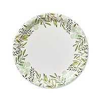 American Greetings Party Supplies for Mother's Day, Weddings, Bridal Showers and All Occasions, Dinner Plates (36-Count)