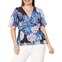 City Chic Women's Plus Size Top Carmen PRT