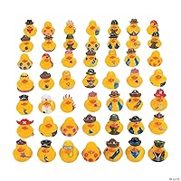 50 Piece(s) Rubber Ducky Assortment
