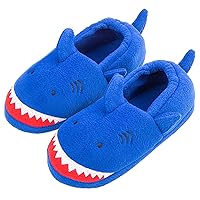 Kids Slippers Cute Animal Cartoon Shoes Boys Girls Slip-on House Slippers with Memory Foam Plush Warm Winter Home Slippers