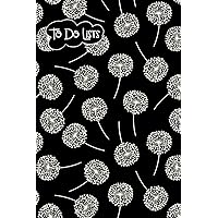 To-Do List Notebook Dandelions Pattern 6: 101 Pages of To Do Lists For You To Organize Your Life and Track What You Accomplish, Handy Compact Easy To Carry Size. (Plan It Series)
