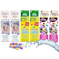 Kid Made Modern - Bath Drops - Bath Color Tablets for Kids - 150 Tablets -  Bath Water Color Drops - Bathtime Fun for Kids - Variety of Colors - Big 