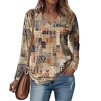 SCBFDI Long Sleeve Shirts for Women Marble Print Basic Spring Tops Fall Fashion Layering Slim Fit Y2K Tops Cropped Sweatshirt, Thermal Tops Womens