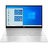 HP Envy 17.3 Inch FHD Touch-Screen 512GB SSD + 32GB Optane i7 2-in-1 Laptop (12GB RAM, Quad-Core i7-1065G7, GeForce MX330, Windows 10 Home) Natural Silver 17M-CG0013DX