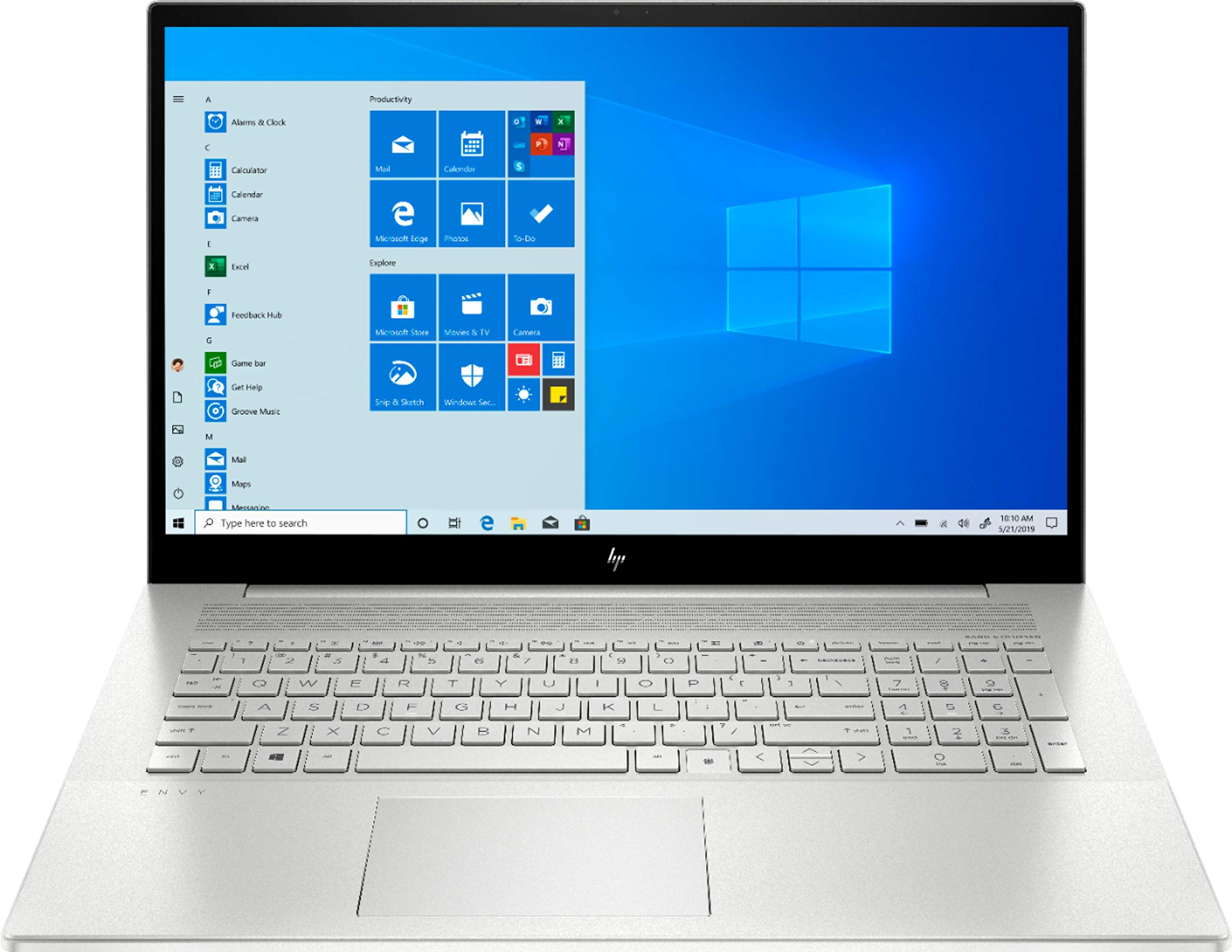 HP Envy 17.3 Inch FHD Touch-Screen 512GB SSD + 32GB Optane i7 2-in-1 Laptop (12GB RAM, Quad-Core i7-1065G7, GeForce MX330, Windows 10 Home) Natural Silver 17M-CG0013DX