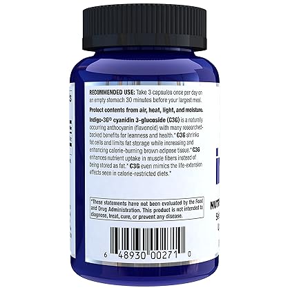 Biotest Indigo-3G C3G Nutrient Partitioning Agent - 30 Day Supply (90 Softgels)