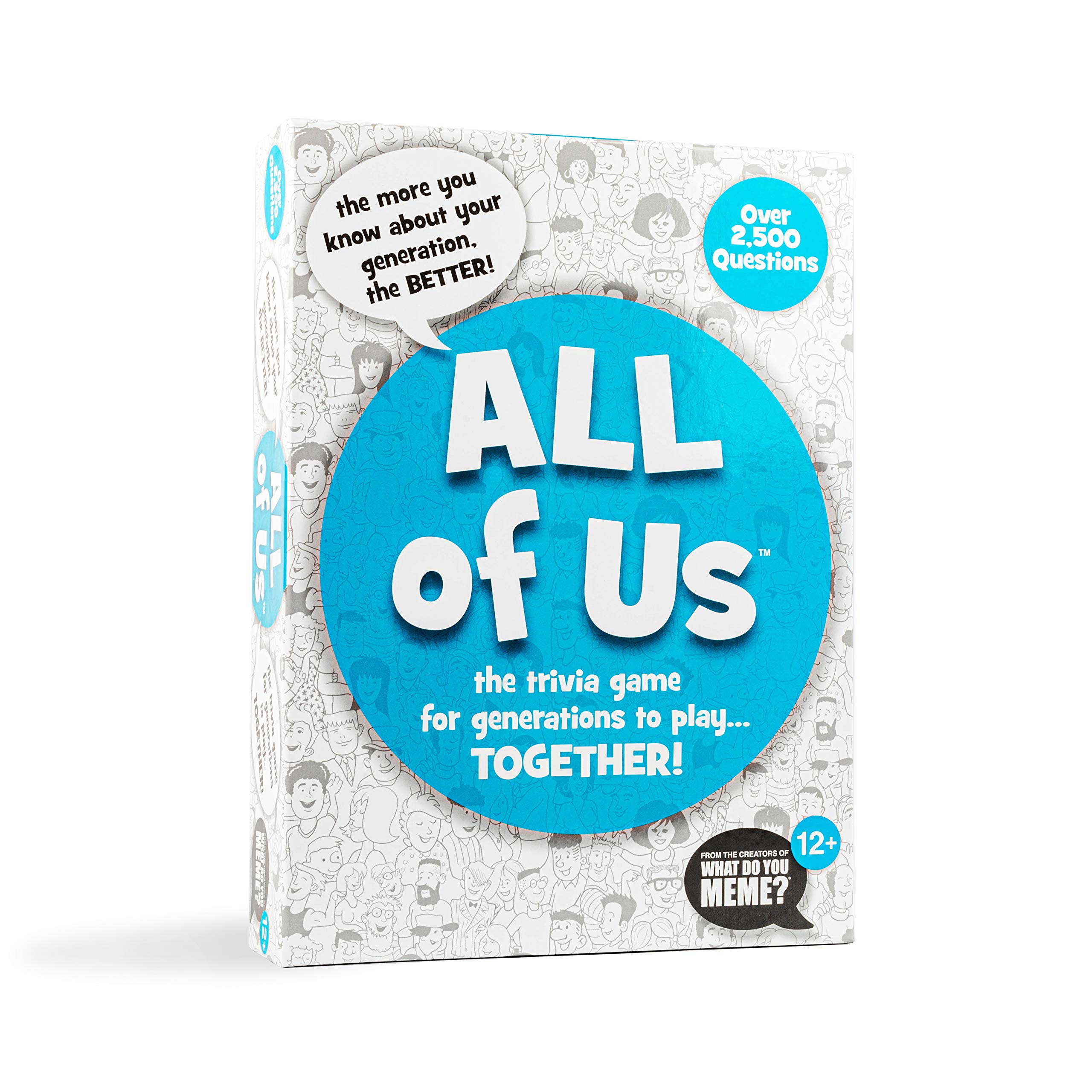 WHAT DO YOU MEME? All of Us - The Family Trivia Game for All Generations - Family Card Games for Kids and Adults