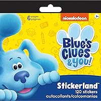 Trends International Blue's Clues Mini Stickerland Pad-6 Page, Multicolor