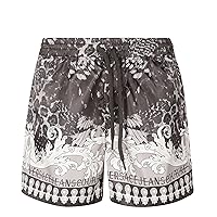 VERSACE JEANS COUTURE Men Swimming Trunks Black