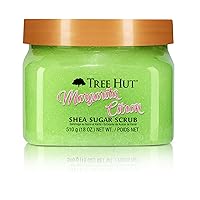 Margarita Citron Shea Sugar Scrub 18 Oz, Ultra Hydrating and Exfoliating Scrub for Nourishing Essential Body Care