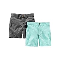 Simple Joys by Carter's Baby Boys' Flat Front Shorts, Pack of 2