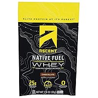Ascent Chocolate Whey Protein Powder Packet, 1.16 OZ