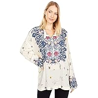 Johnny was Nostra Silk Blouse Multi A SM