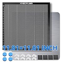 Honeycomb Bed Plate - 300 × 300 × 22mm Working Table with Aluminum Panel for XTool D1 /D1 Pro and Most Engraver Cutting Machine,Engraver Machine Accessories