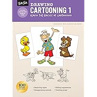 Drawing: Cartooning 1: Learn the basics of cartooning (How to Draw & Paint) Drawing: Cartooning 1: Learn the basics of cartooning (How to Draw & Paint) Paperback Kindle