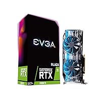 EVGA 11G-P4-2281-KR GeForce RTX 2080 Ti Black Edition Gaming, 11GB GDDR6, Dual HDB Fans & RGB LED Graphics Card