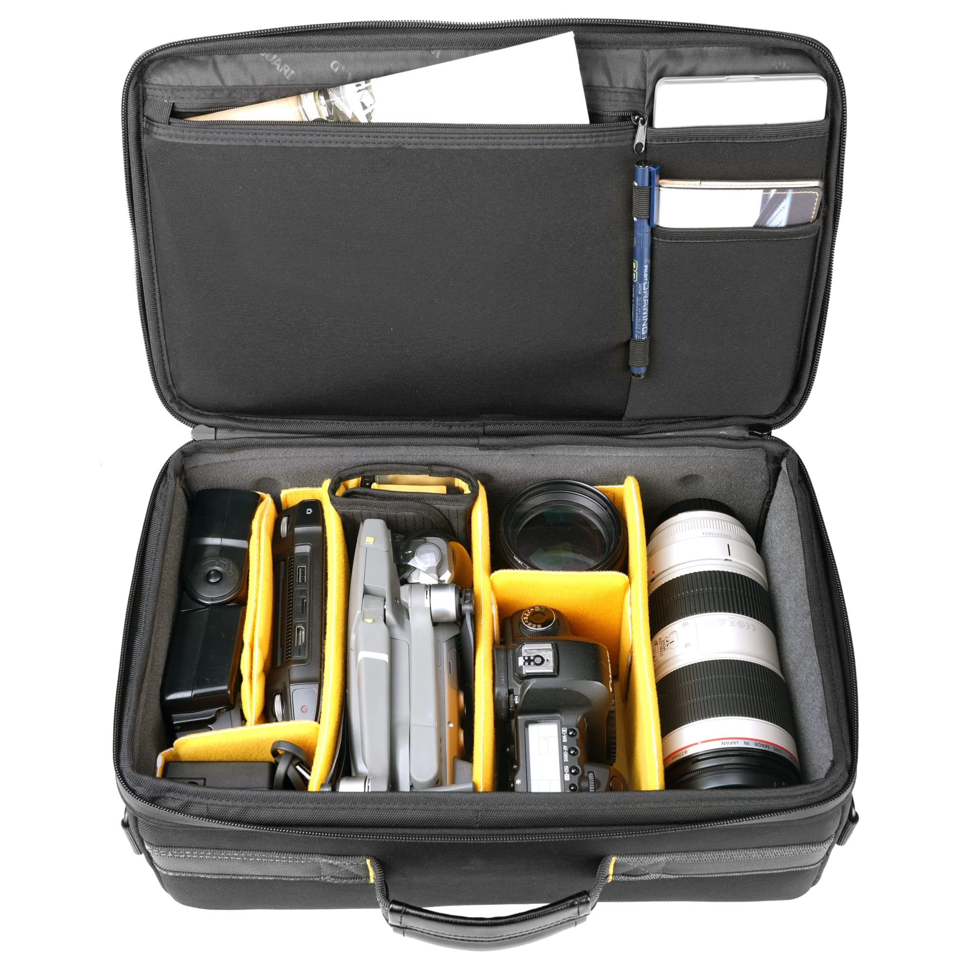 VANGUARD VEO BIB Divider S40 Customizeable Insert/Protection Bag for SLR DSLR Camera, Lenses, Accessories
