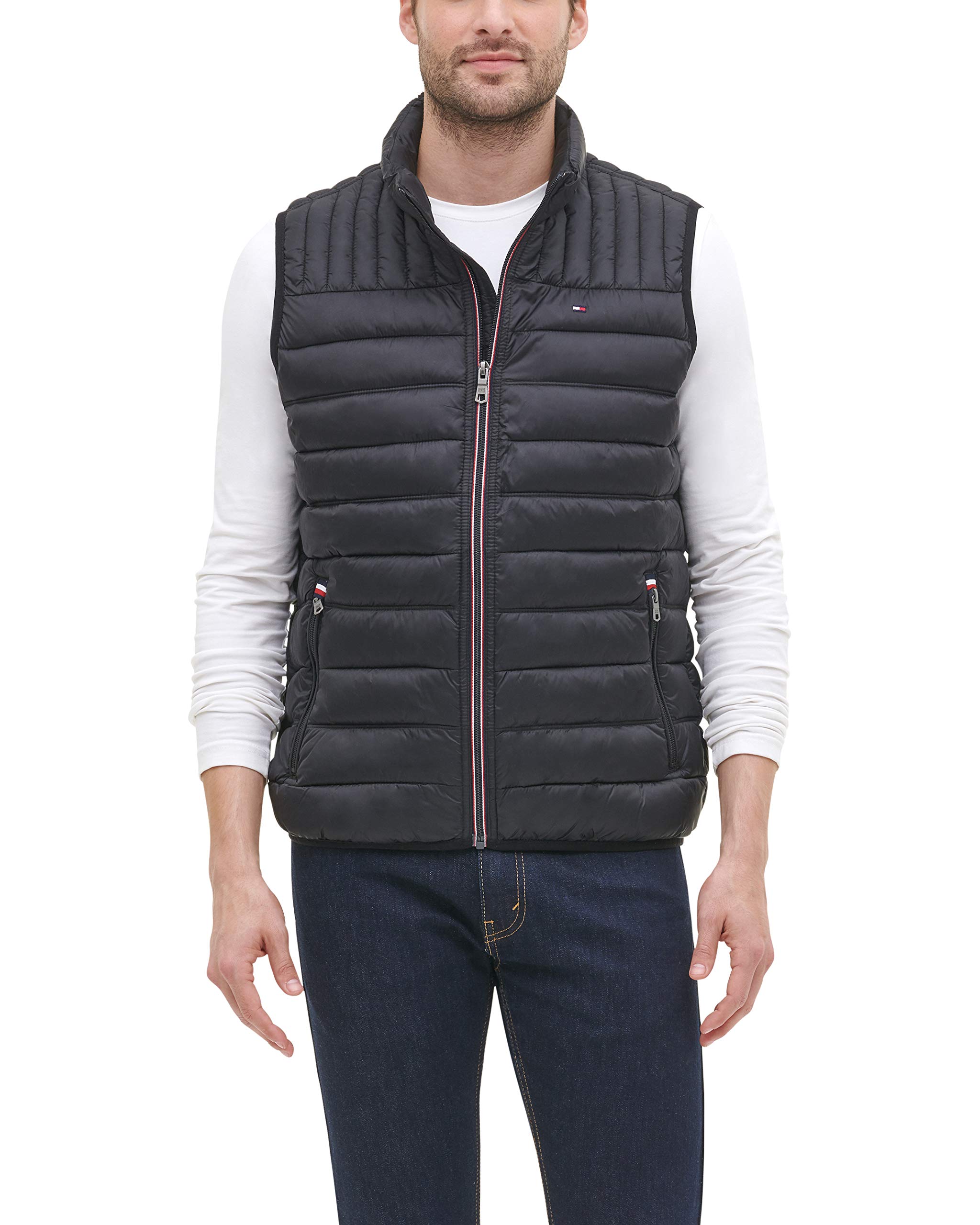 Tommy Hilfiger Men's Lightweight Ultra Loft Quilted Puffer Vest (Standard and Big & Tall)