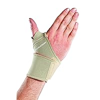 Thermal Universal Wrist Wrap, Beige, X-Smallall, Beige, 5 Ounce