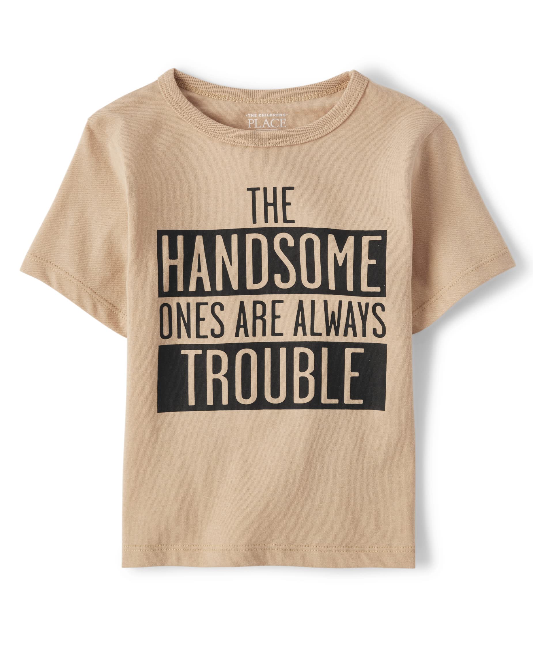 The Children's Place baby boys Handsome Trouble Short Sleeve Graphic T shirt