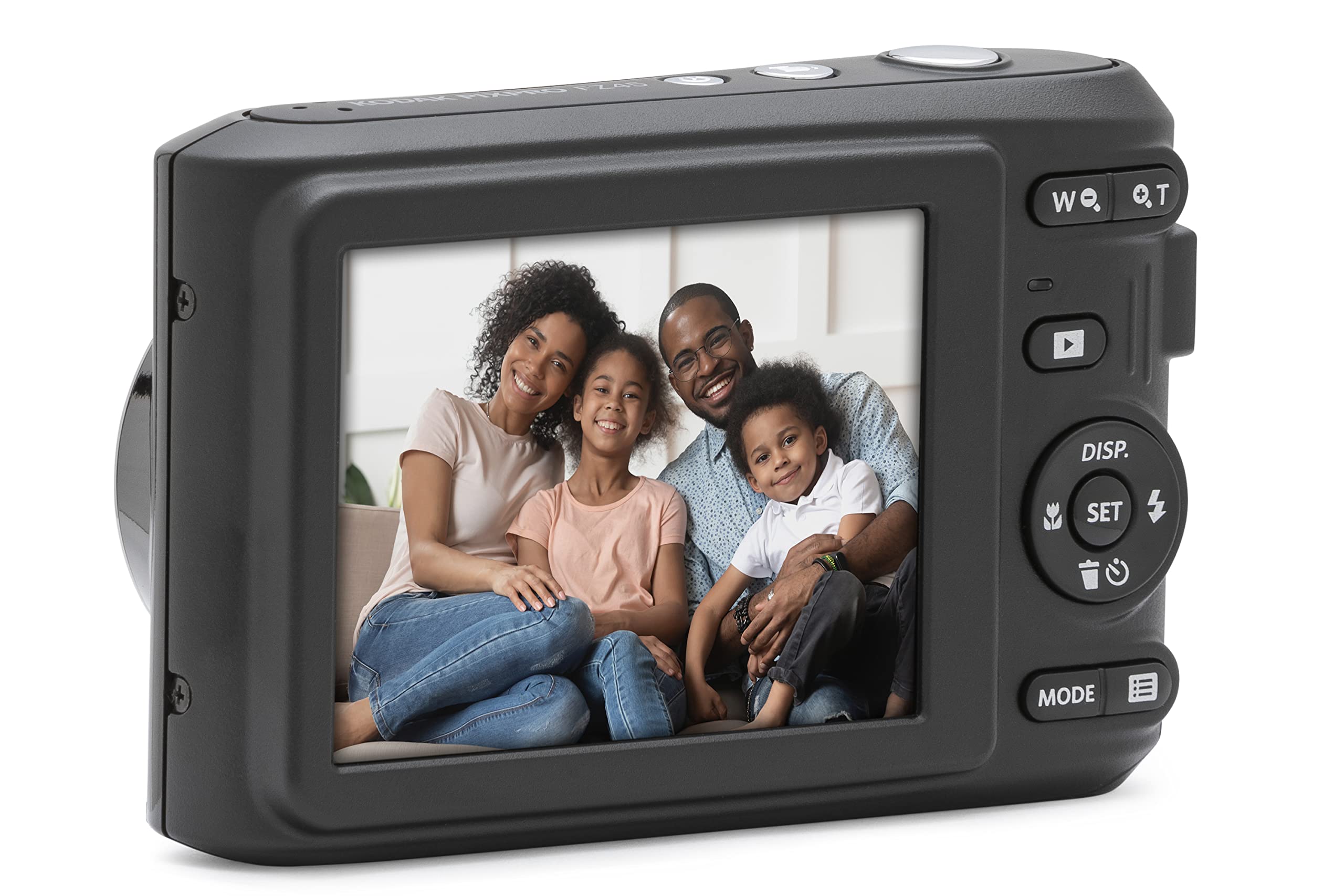 KODAK PIXPRO FZ45-BK 16MP Digital Camera 4X Optical Zoom 27mm Wide Angle 1080P Full HD Video 2.7