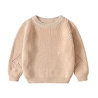 5t Sweatshirt Boys Infant Toddler Baby Girl Boy Knit Sweater Blouse Pullover Sweatshirt Warm Sweaters Boys Size 12