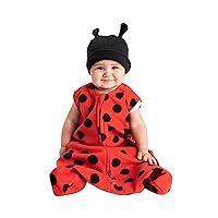 Baby Fleece Sleep Sack - Infant Wearable Blanket Newborn Swaddle Sleepbag & Hat