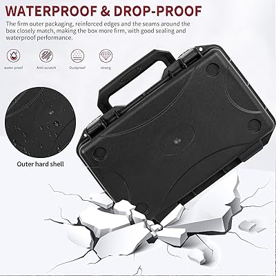 Hard Carrying Case with Customizable Foam