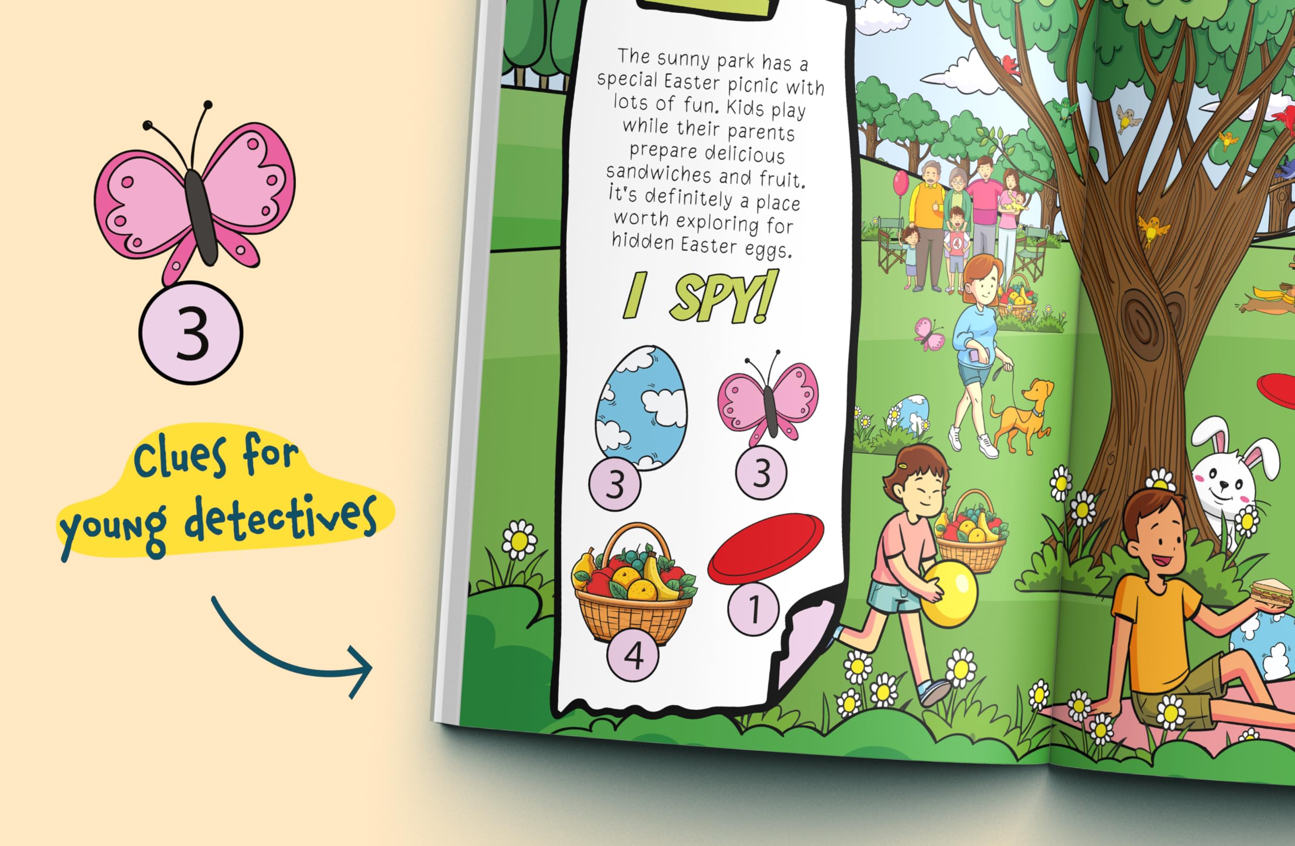 I Spy Easter Eggs: Find the Easter Bunny's Hidden Eggs and Become the Easter Hero! A Cute Easter Basket Stuffer for Toddlers 2-5 (I Spy Books for Toddlers)