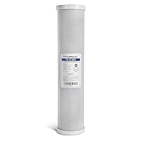 Hydronix CB-45-2005 Whole House, Commercial & Industrial NSF Coconut Carbon Block Water Filter, 4.5